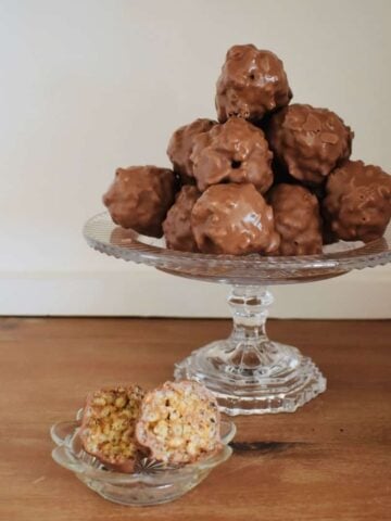 crunchy peanut balls
