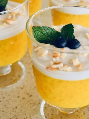 mango pudding