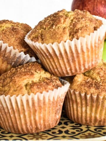 apple cinnamon muffins.