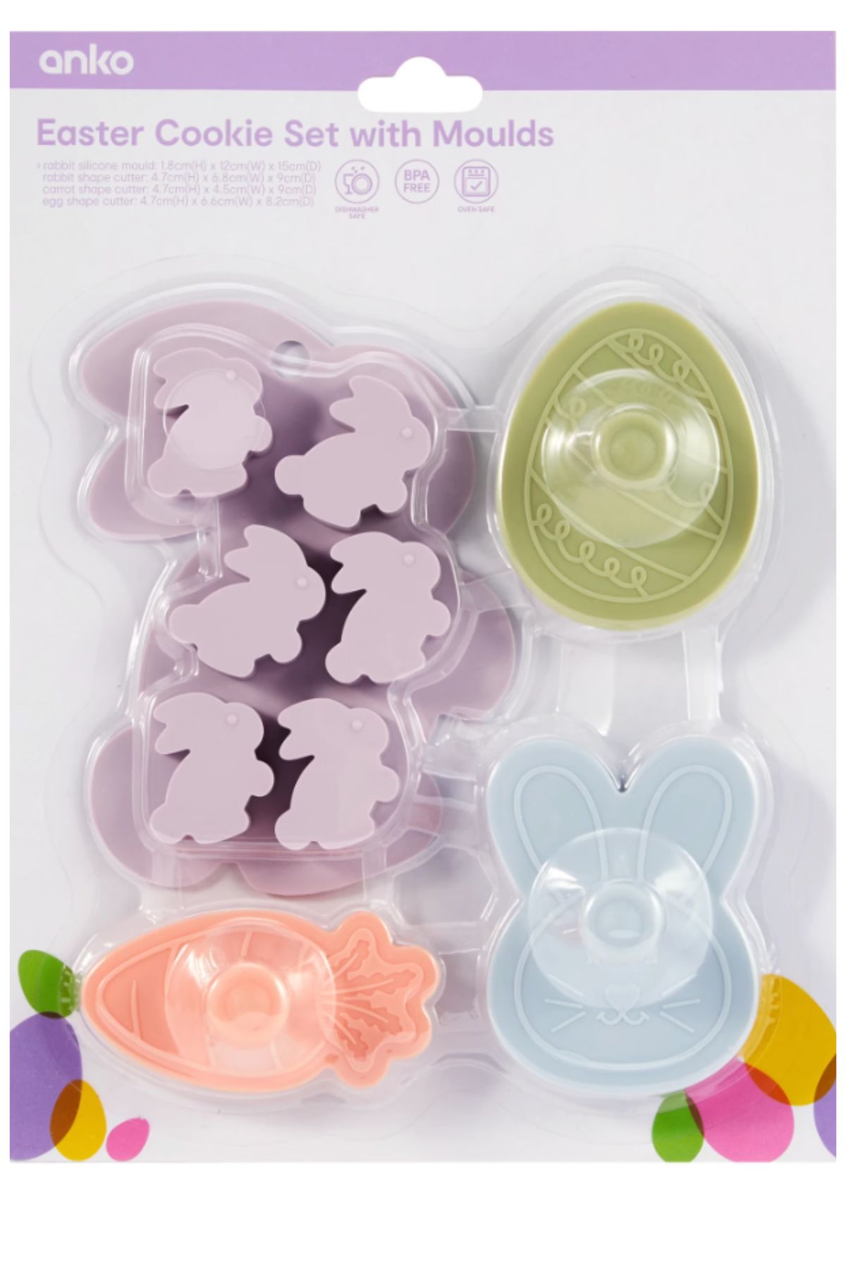 Easter cookie cutters.